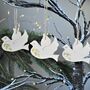 Personalised Peace Dove Tree Decoration, thumbnail 1 of 5