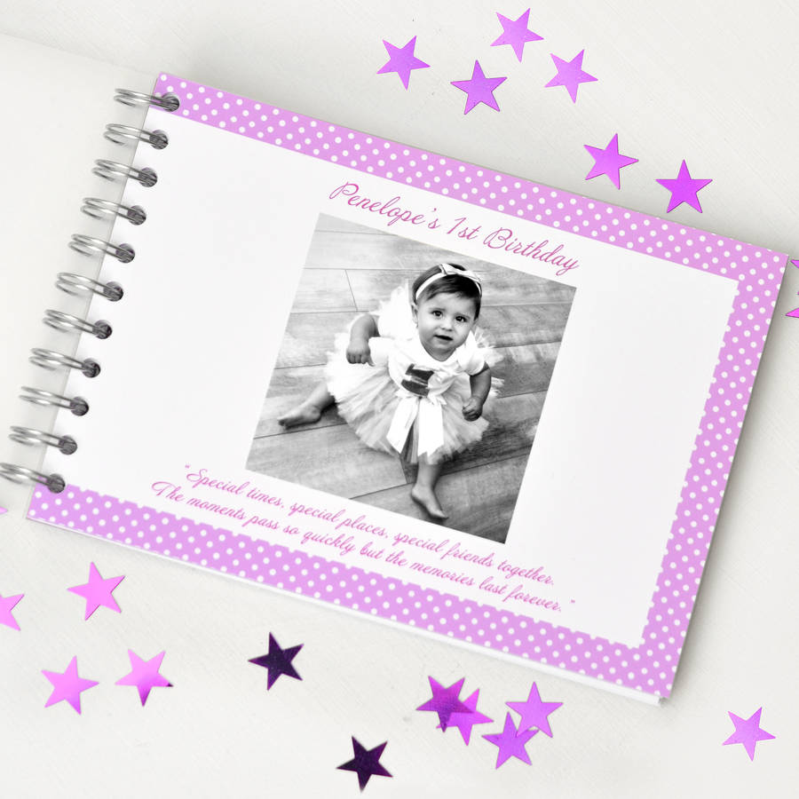 Personalised 1st Birthday Book, 1 of 12