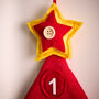 Personalised Red Father Christmas Advent Calendar, thumbnail 4 of 8