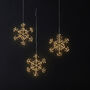 Snowflake LED Hanging Light, thumbnail 6 of 6