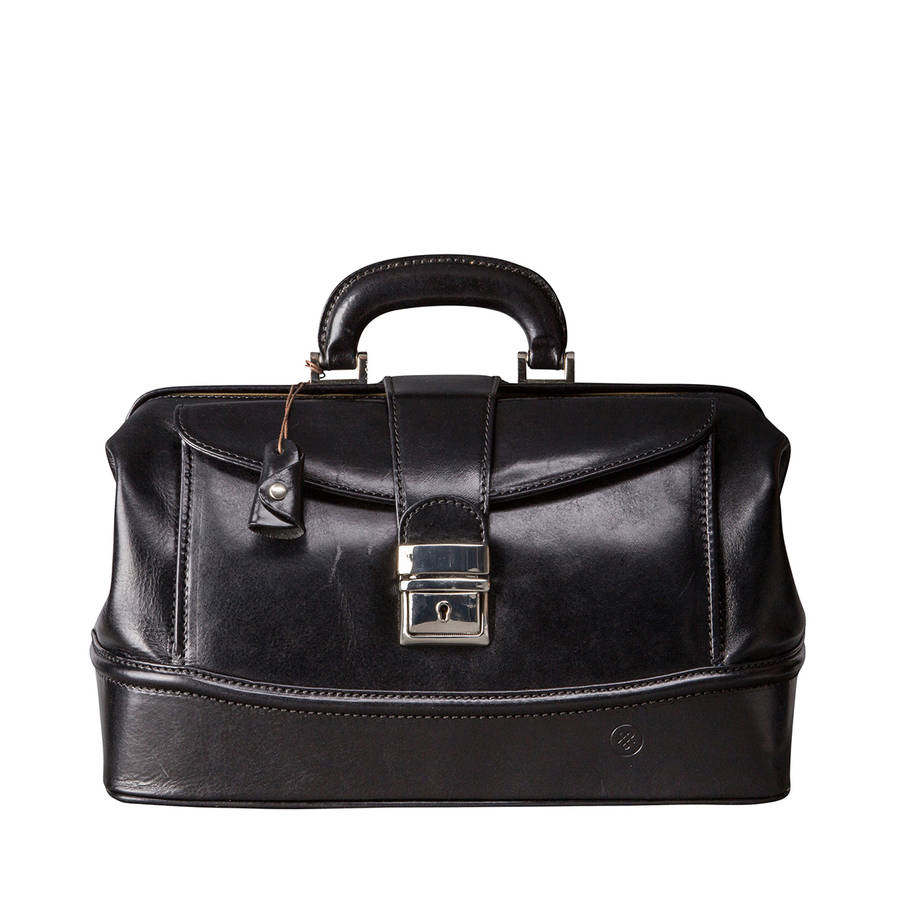 personalised small leather medical bag.'the donnini s' by maxwell scott ...