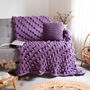 Big Bobble Blanket Easy Knitting Kit, thumbnail 7 of 10