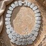 Roman Style Statement Sterling Silver Bracelet, thumbnail 7 of 8