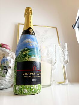 Personalised Hand Painted Engagement Story Bottle, 7 of 7