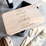 Personalised Bread Bin With Engraved Wooden Lid, thumbnail 4 of 6