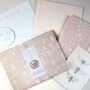 Tissue Wrapped Darwin Stationery Set, thumbnail 1 of 8