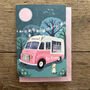 Pink Retro All Occasions Ice Cream Van, thumbnail 1 of 3