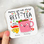 'Mummy My Best Tea' Personalised Christmas Mug, thumbnail 2 of 2