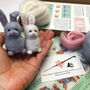 Needle Felting Kit, Rabbits, thumbnail 8 of 9
