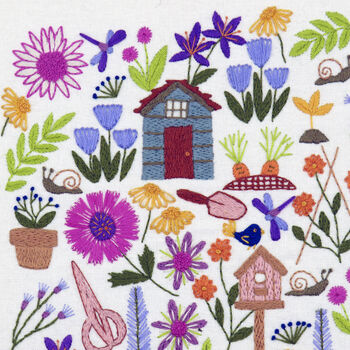 How Does Your Garden Grow Hand Embroidery Kit, 3 of 12