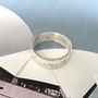 Personalised City Skyline Ring, thumbnail 5 of 7