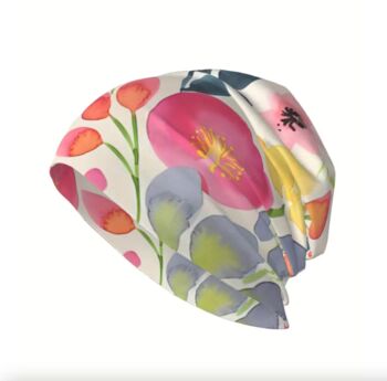 Soft Chemo Headwear Beanie Hat Bandana Pastel Colourful, 2 of 6