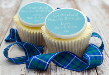 Grandad Birthday Cupcake Decorations, 2 of 3