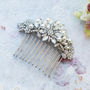 Bette Crystal And Pearl Hair Comb, thumbnail 1 of 4