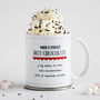 Festive Perfect Hot Chocolate Mug, thumbnail 2 of 2