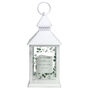Personalised Botanical White Lantern – Perfect Wedding Gift For Couples, thumbnail 5 of 5
