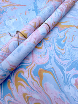 Marbled Wrapping Paper, 4 of 6