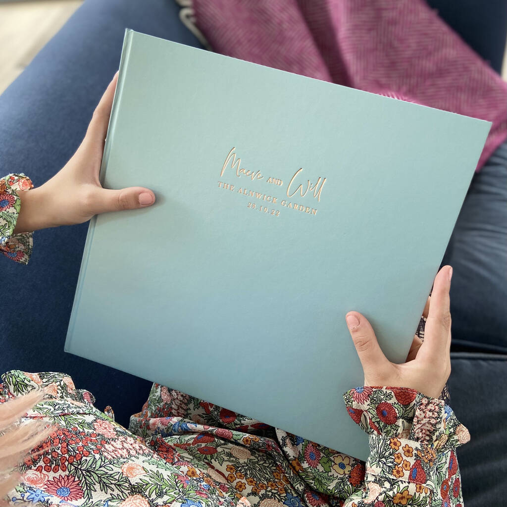 Limited Edition Bespoke Wedding Album In Many Colours By BeGolden