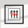 King’s Guard Soldier Framed Print, thumbnail 1 of 2