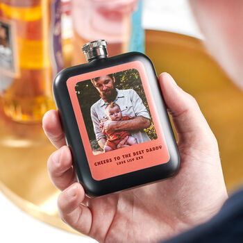 Personalised Photo Hip Flask, 2 of 11
