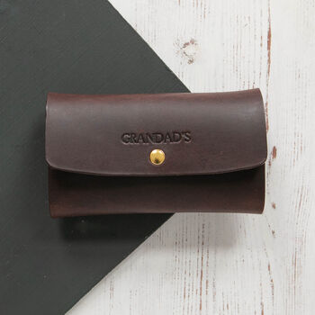 Personalised Leather Holder, 9 of 12