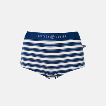 Women's 'On The Pier' Four Pack Bamboo Hipster Briefs, 8 of 11