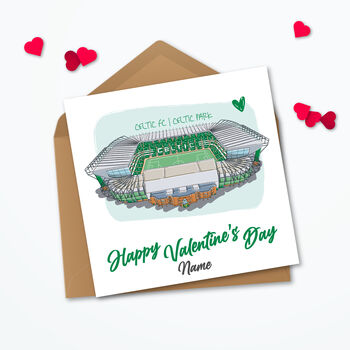 Valentines Celtic Personalised Card, 2 of 5