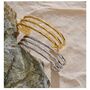 Paris D'or Gold Ombré Slide Gala Curve Rim Gift Bangle, thumbnail 1 of 4