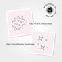 Silver Cloud Mixed Satin Scrunchies Double Pack, thumbnail 5 of 5