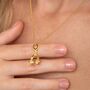 18ct Gold Headphones Necklace, thumbnail 1 of 6