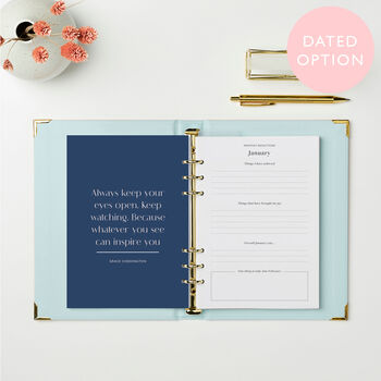 Personalised Believe You Can Life Planner, 5 of 12