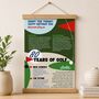 Personalised 80th Birthday Gift Print For Golfer, thumbnail 3 of 8