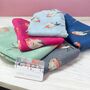 Personalised Robin Sketch Print Scarf, thumbnail 1 of 9