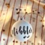 Personalised Calligraphy Christmas Bauble, thumbnail 8 of 9