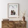 Personalised Mother And Daughter Print Gift For Mum, thumbnail 2 of 7