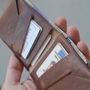 Personalised Stitchless Leather Wallet, thumbnail 3 of 11