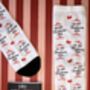 Personalised Taylor Swift Inspired Christmas Socks, thumbnail 5 of 6