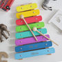 Personalised Colourful Wooden Xylophone Toy, thumbnail 1 of 4