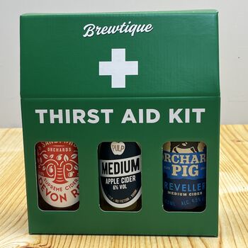 Thirst Aid Kit Three Bottle Cider Gift Set, 3 of 8
