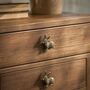 Antique Brass Woodland Hare Cabinet Knob, thumbnail 2 of 7