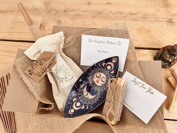 Celestial Sun And Moon Incense Ritual Gift Box Set, 7 of 13