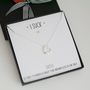 I'm Sorry Apology Sterling Silver Necklace Gift, thumbnail 7 of 7