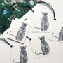Gift Wrapping Paper Cats And Plants, thumbnail 6 of 7