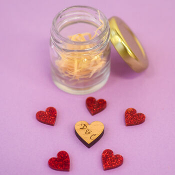 Jar Of Hearts Personalised Love Keepsake, 2 of 5