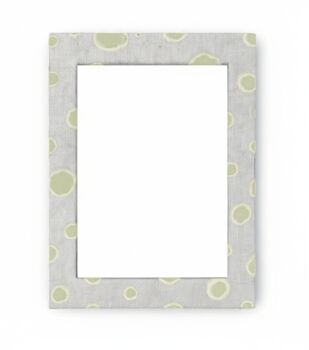 Upcycled Hand Painted Polka Dot Eco Wooden Photo Frame 5x7', 6 of 12