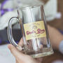 Personalised Tankard Glass For Dad, thumbnail 3 of 6