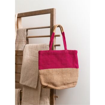 Block Design Jute Bag, 3 of 3