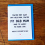 'My Old Man' Father's Day Card, thumbnail 1 of 2