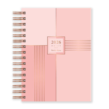 2026 Diary Matilda Myres A5 Day A Page Wiro Personalised, 7 of 12