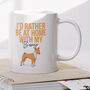 Office Dog Gift Mug For Basenji Owners, Pet Lover, thumbnail 1 of 4
